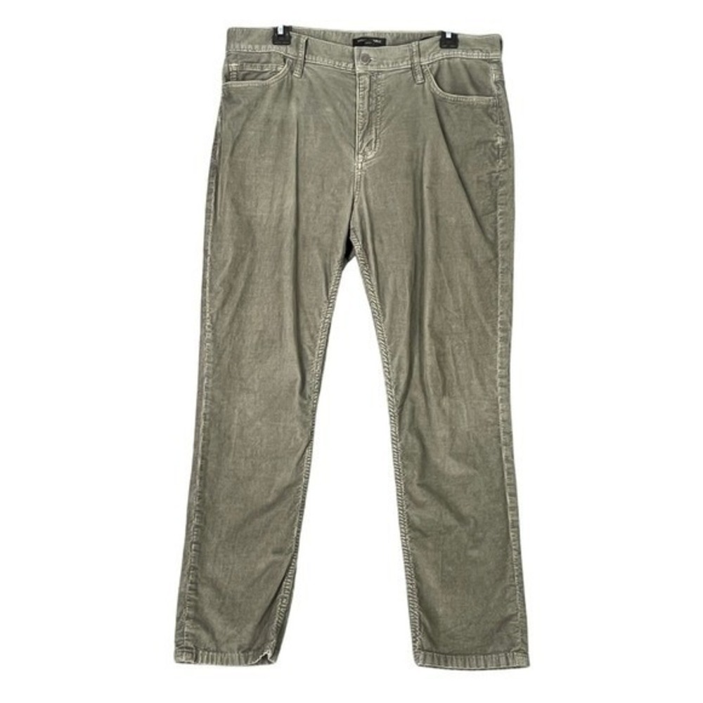 Banana Republic Traveler Pants Mens 35x27 Skinny Fit Corduroy Modern Minimalist